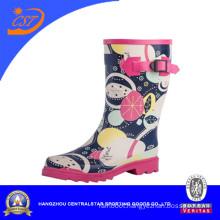 Girls New Style Fashion Rubber Kids Rain Boots (SS-015)